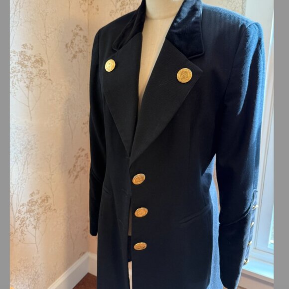 Vintage ITEM blazer jacket with gold buttons - Picture 5 of 13